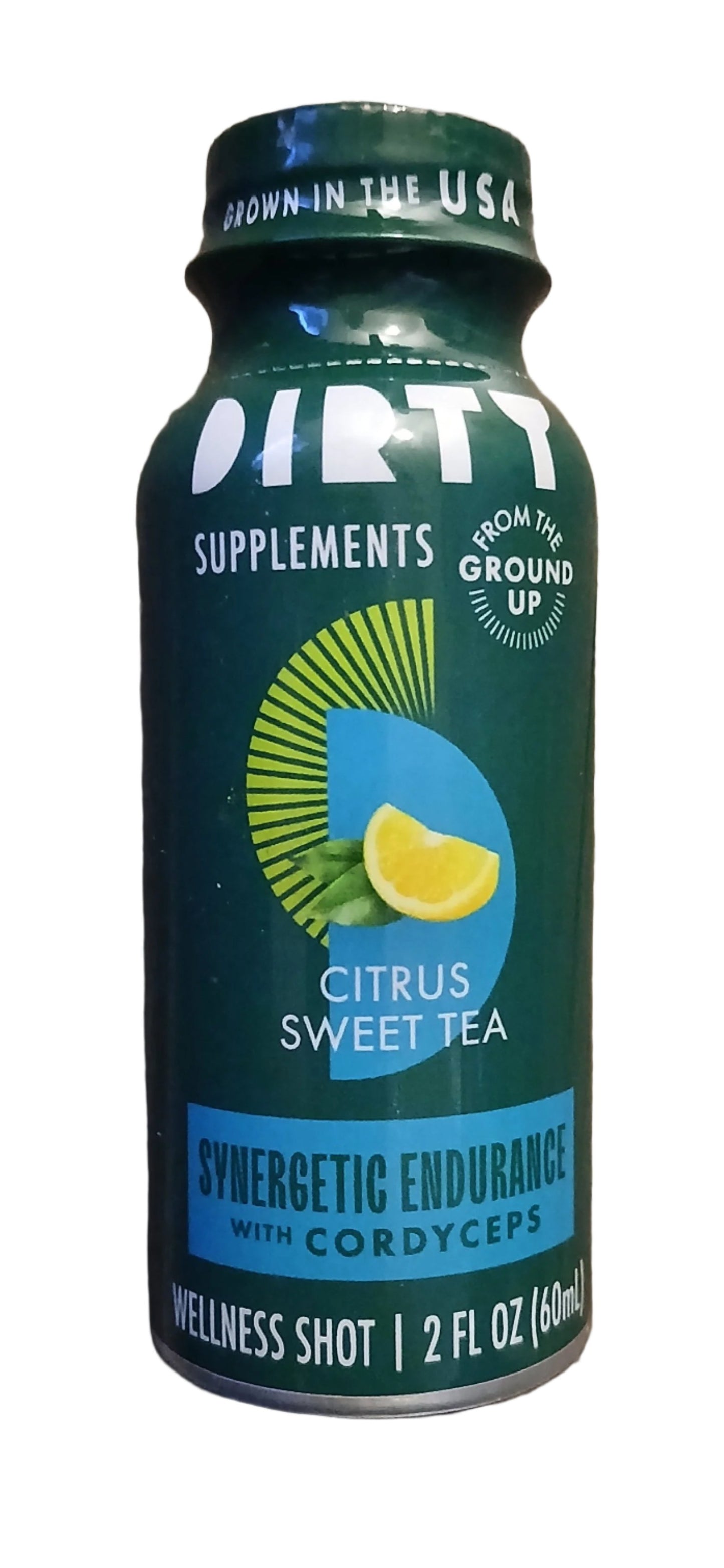 DIRTY Supplements Citrus Sweet Tea Synergetic Endurance with Cordyceps (3-Pack)